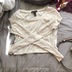 long sleeve crop